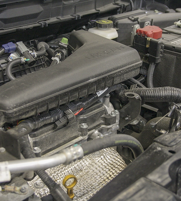 Engine diagnostic inspection